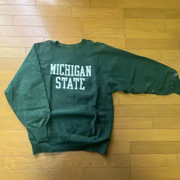 Champion 리버스 위브 MICHIGAN STATE 맨투맨