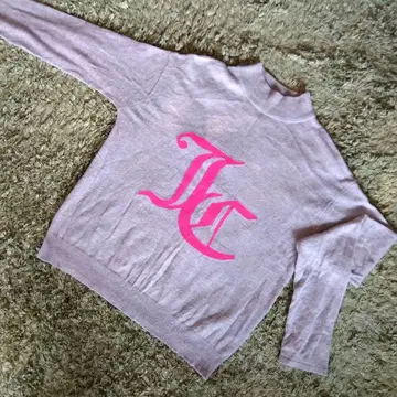 Juicy Couture 긴팔 캐시미어 니트 스웨터
