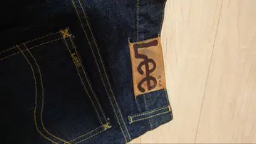Lee 스트레이트 데님 다크 블루 라이더스