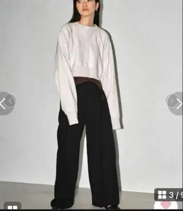 TODAYFUL Tuck Wide Trousers 팬츠38