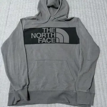 THE NORTH FACE 그레이 후드 부착 후드티 L