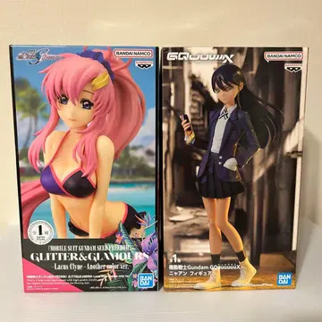 건담 SEED 라크스 클라인 지크 액스 냐안 피규어 2개 세트