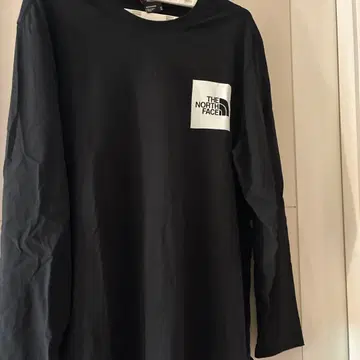 THE NORTH FACE 블랙 긴팔 티셔츠