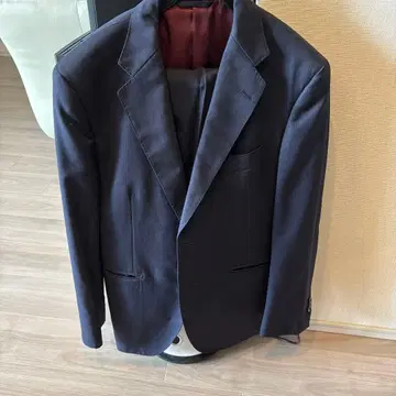 새상품급 azabu tailor JET CRUISE 수트 셋업 네이비