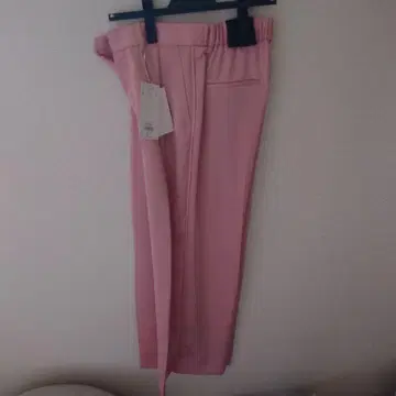 미라 오웬 새틴 팬츠 핑크