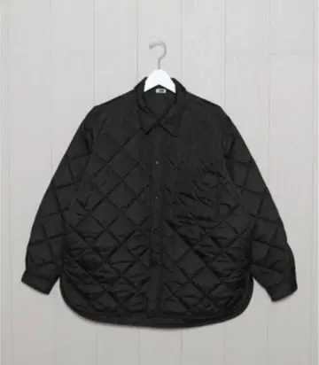 H 블랙 퀼팅 자켓 H 사이즈