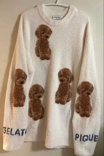 완판템 젤라또피케 옴 토이 푸들 상의 룸웨어