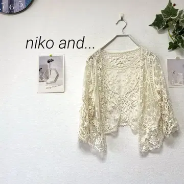10209-1 니코앤드 niko and - 볼레로 전체 레이스 가디건