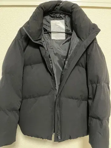 WYM 블랙 다운 자켓