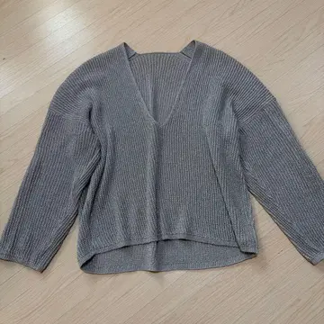 [ 정가 18,000엔 ] 라메 니트 일본제 실버 야마다야 아가 M