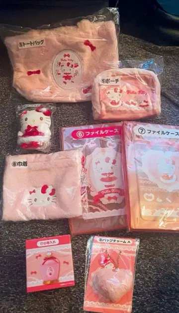 산리오 복권 [ 헬로키티 뽑기 ] (8세트)