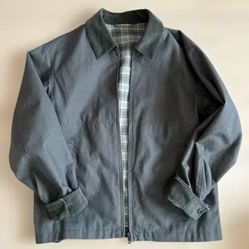 UNIQLO 집업 숏 블루종