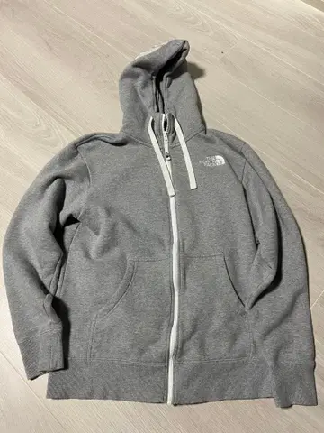 THE NORTH FACE 그레이 풀 집업 후드티 M