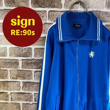 레트로 저지 abtech 원 포인트 로고 자수