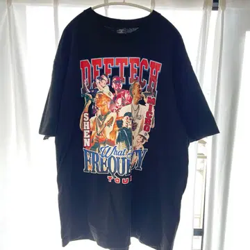 DefTech 티셔츠 데프테크 3L 사이즈 라이브 티셔츠