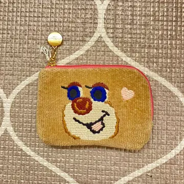 [ 미사용 새상품 ] 러브러리 바이 페이러 도업 테디 걸 L자 파우치