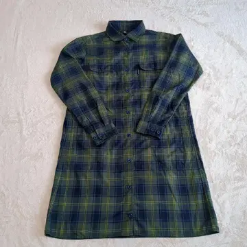 mont-bell 체크 무늬 셔츠 원피스 M 사이즈