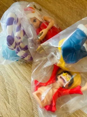 원피스 기다림 가샤폰 루피 B 야마토 2개 세트