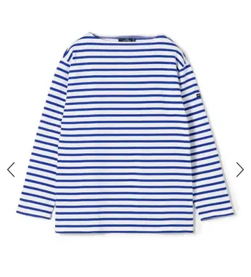 SAINT JAMES 보트넥 긴팔 T셔츠