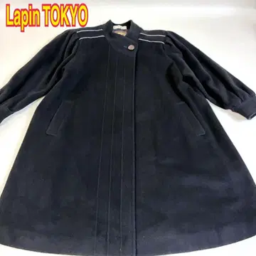 [ vintage ] Lapin TOKYO 캐시미어 노카라 롱 코트