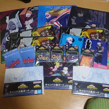 나의 히어로 아카데미아 제일복권 하위상 세트 판매