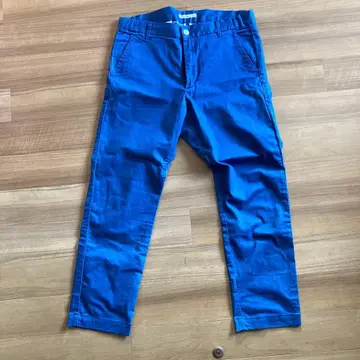 KAFIKA 치노 팬츠 파란색 데님