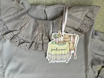 yukiemon_리브 니트풍 티셔츠 긴팔 새상품 M