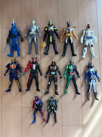 가면라이더 소프트 비닐, 액션 피규어, 외