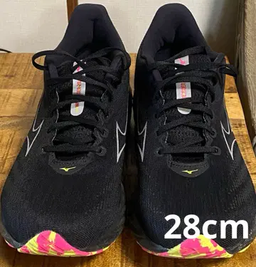 Mizuno 웨이브 라이더 28 러닝화 상자 없음 28cm