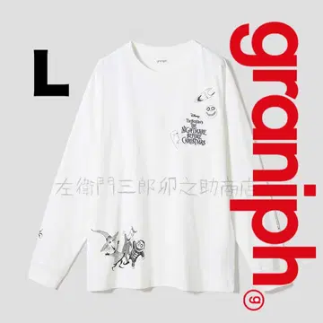 [ 새상품/L ] 그라니프 나이트메어 비포어 크리스마스 긴팔 T셔츠