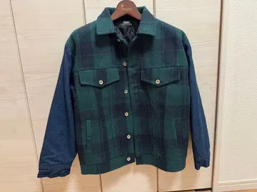 데님 콤비 자켓