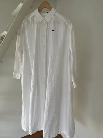 mina perhonen 미나 페르호넨 셔츠 원피스 화이트