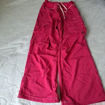 DA MISS 핑크 워크 팬츠