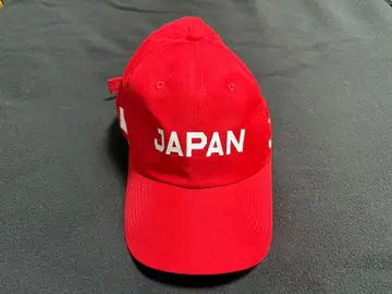 나이키 재팬 빨간색 캡