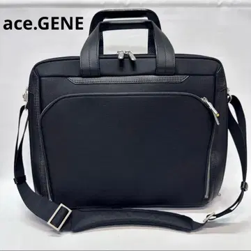 ace.GENE 에이스진 남성용 비즈니스 백 듀라테크트 블랙
