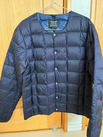 TAION 네이비 다운 자켓 M S