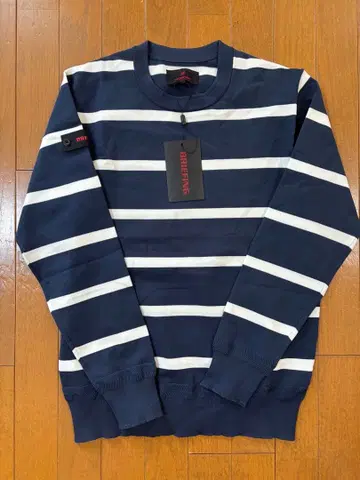 [ 새상품 ] 브리핑 BRIEFING 크루넥 스웨터 니트