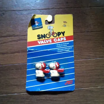 스누피 밸브 캡 2개 세트