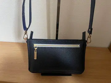 053. 미니 숄더백 소가죽 네이비 핸드메이드