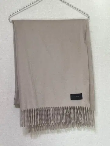 새상품급 캐시미어 100% 대형 Begg x Co 스톨 오이스터