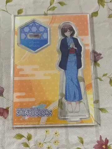 샤이니 컬러즈 히구치 마도카 아크릴 스탠드 핫, 한숨 돌리는 편안한 기분