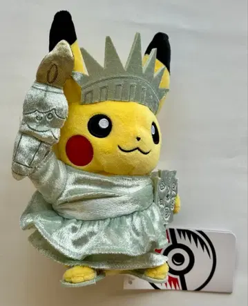[새상품 NY한정판!] 피카츄 자유의 여신 봉제 인형
