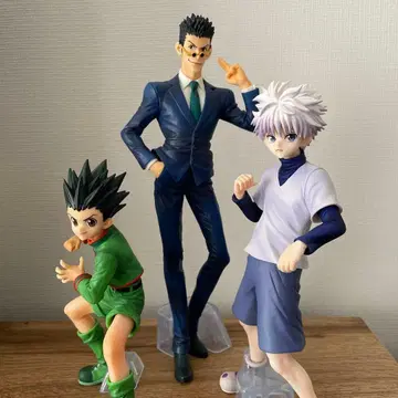 HUNTER x HUNTER 제일복권 곤 레오리오 키루아 3체 세트