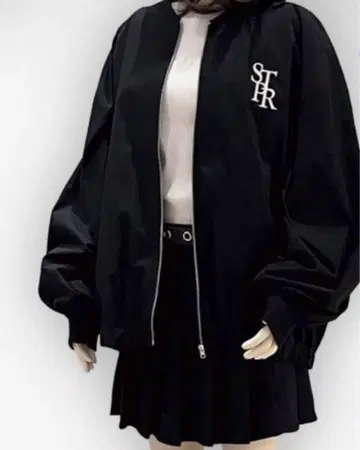 STPR 집업 블루종 (BLACK) 스토푸리
