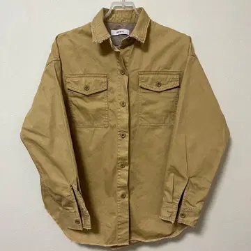 Johnbull 백새틴 밀리터리 셔츠