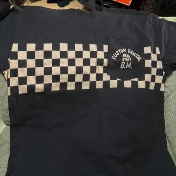 VANION 커스텀 디자인 T셔츠 블랙