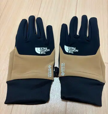 THE NORTH FACE GORE-TEX 장갑 블랙/베이지