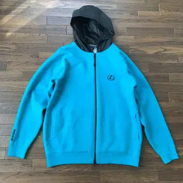 어드미럴 렉서스 축열 니트 후드티 L 사이즈 스카이블루