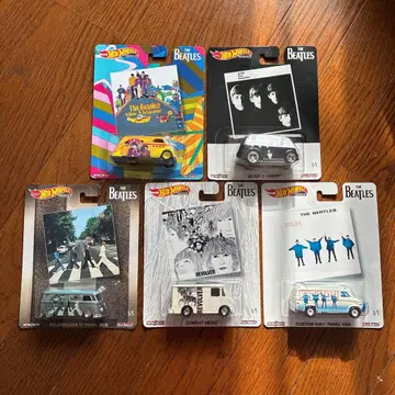 가격 인하했습니다 Hot Wheels 비틀즈 시리즈 전 5종 세트