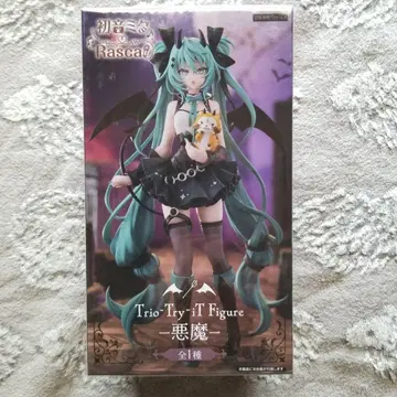 하츠네 미쿠 라스칼 트리오 트라이 잇 악마 피규어